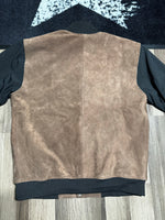 Timeless Division - Not Affected Bomber Jacket (Brown Suede)