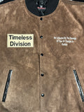 Timeless Division - Not Affected Bomber Jacket (Brown Suede)