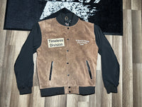 Timeless Division - Not Affected Bomber Jacket (Brown Suede)