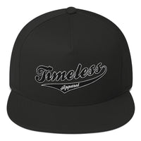 Flat Bill Embroided Cap