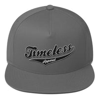 Flat Bill Embroided Cap