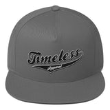 Flat Bill Embroided Cap