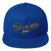 Flat Bill Embroided Cap